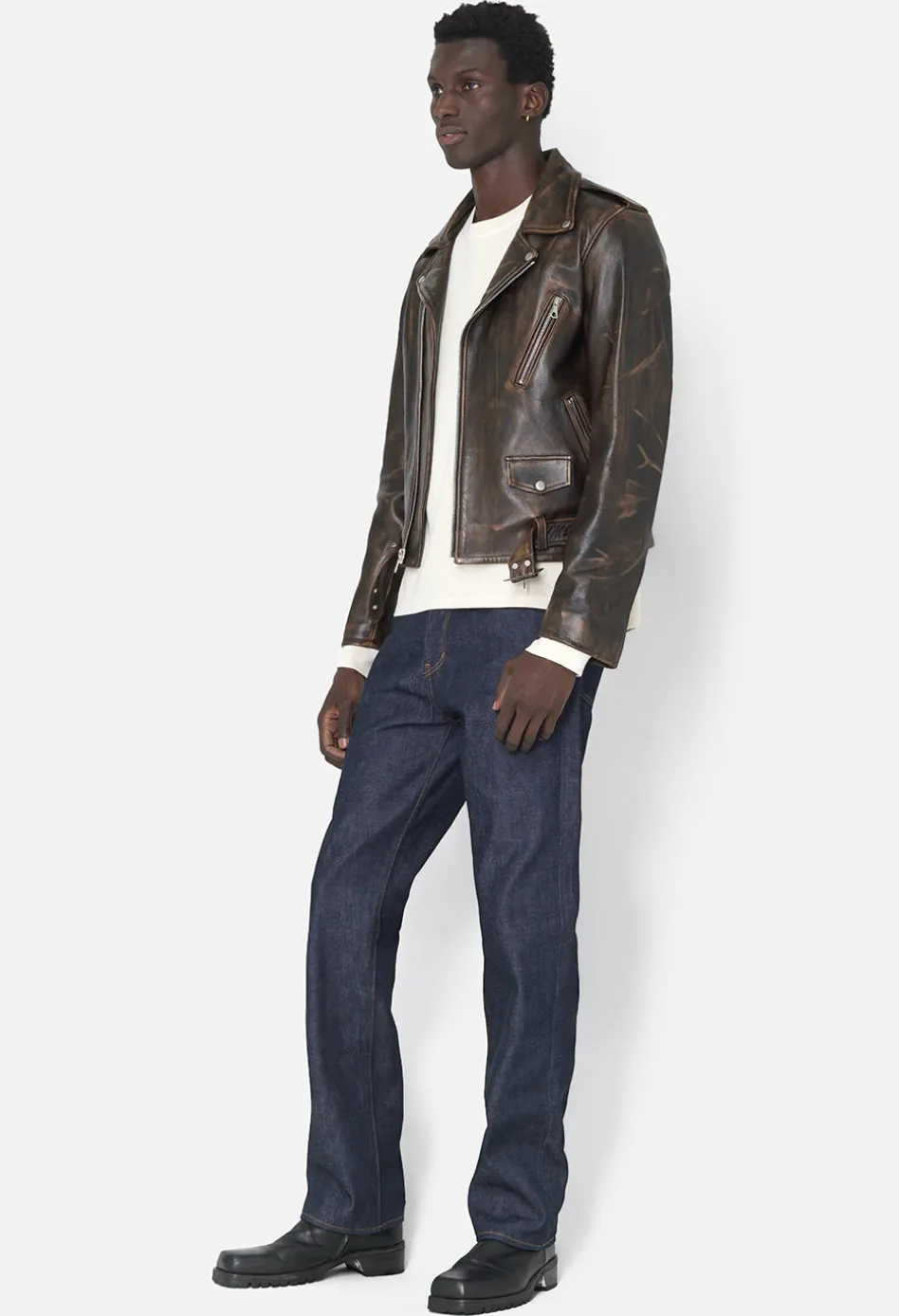 Leather Moto Jacket