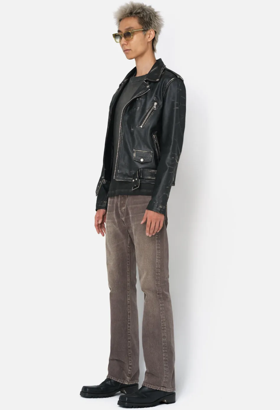 Leather Moto Jacket