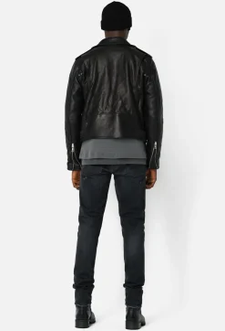 Leather Moto Jacket