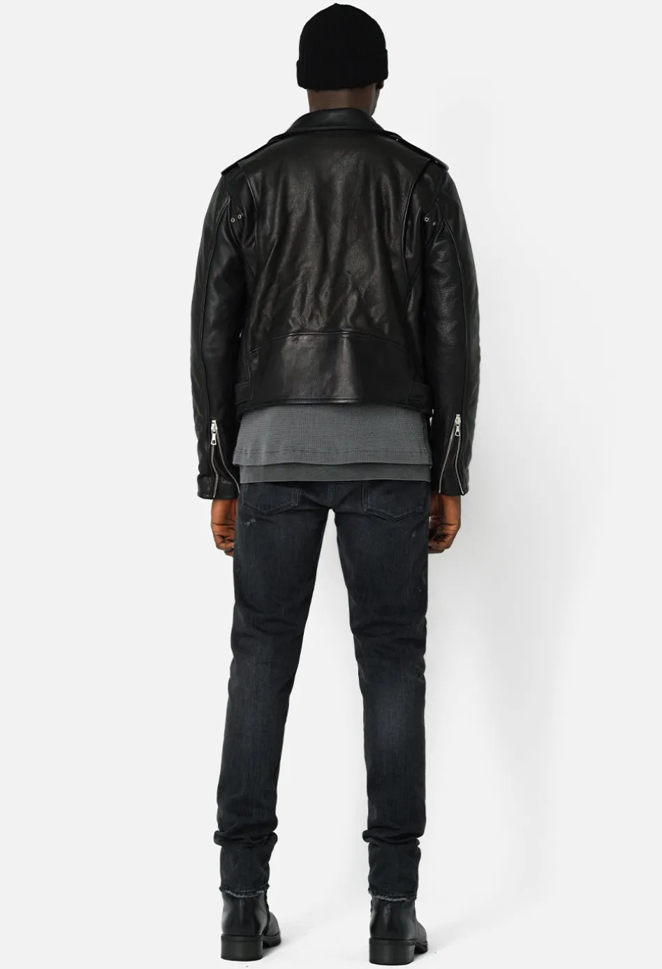 Leather Moto Jacket