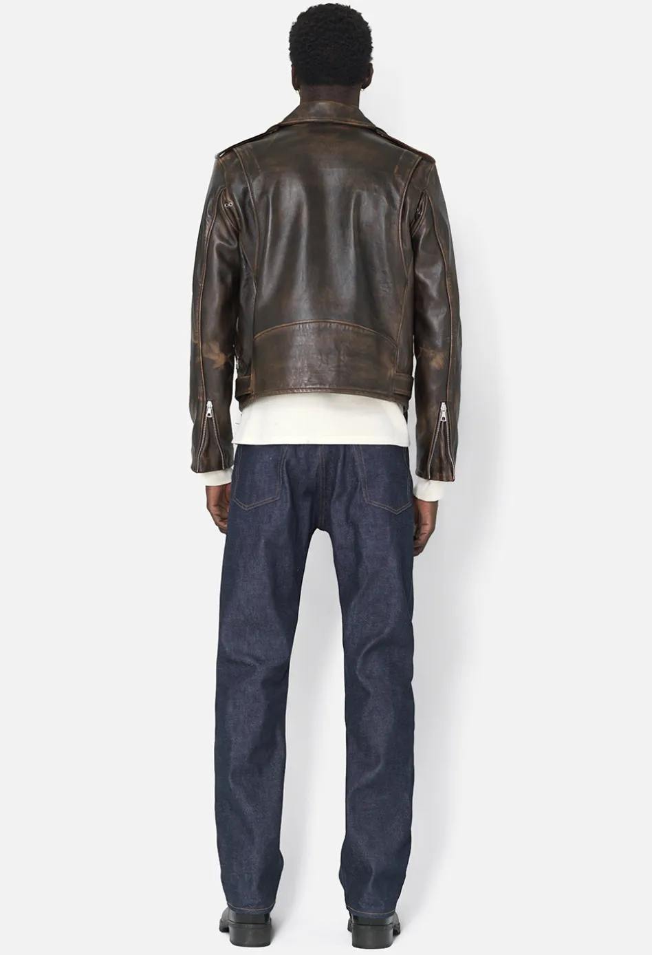 Leather Moto Jacket