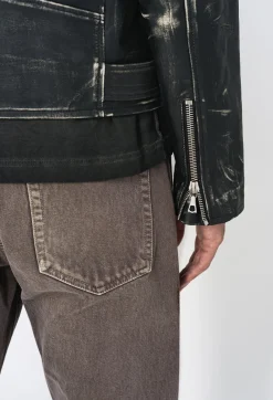 Leather Moto Jacket