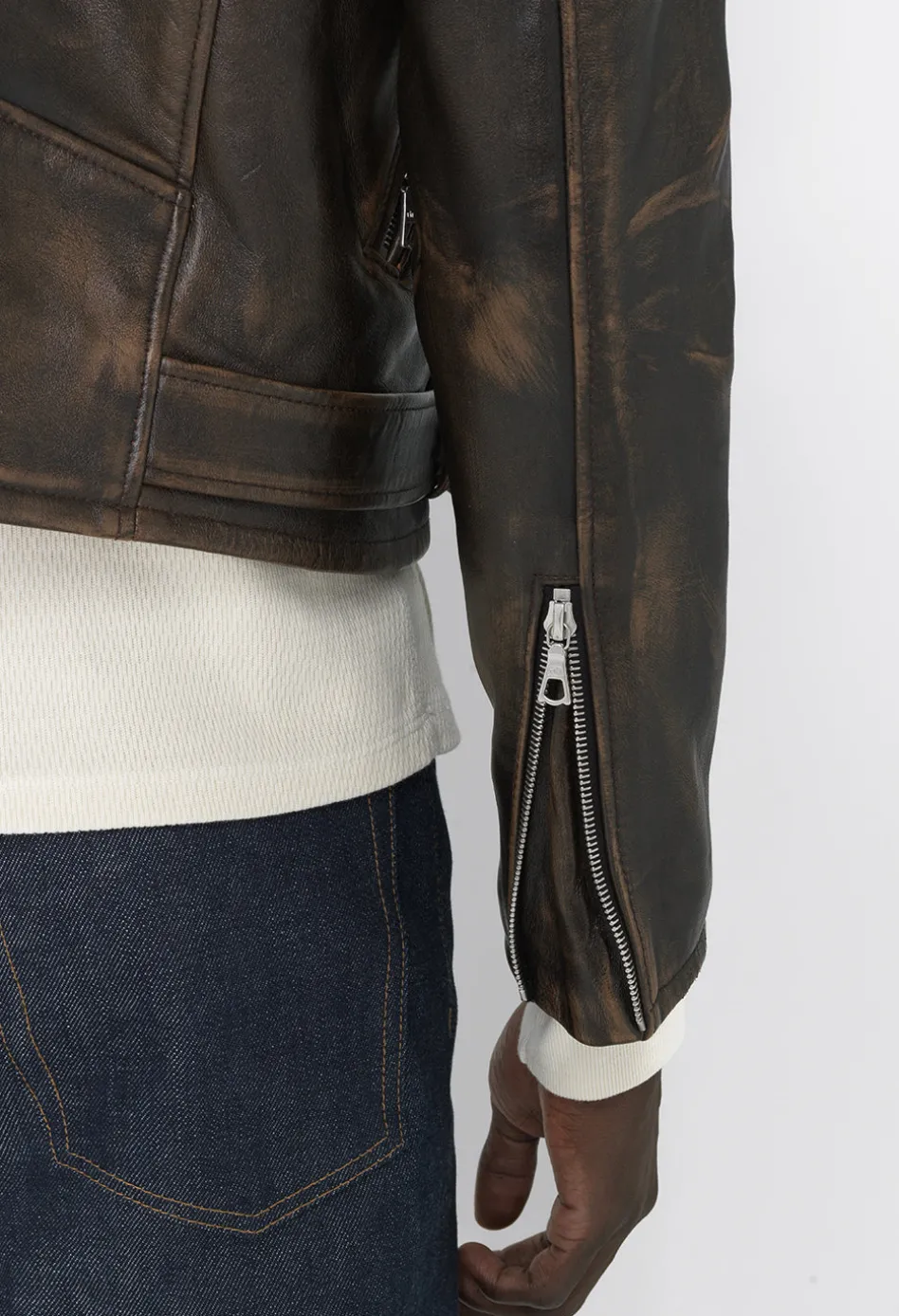 Leather Moto Jacket