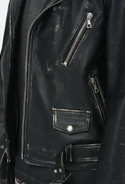 Leather Moto Jacket