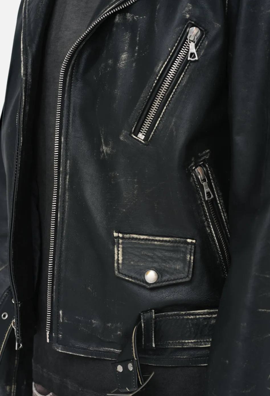Leather Moto Jacket