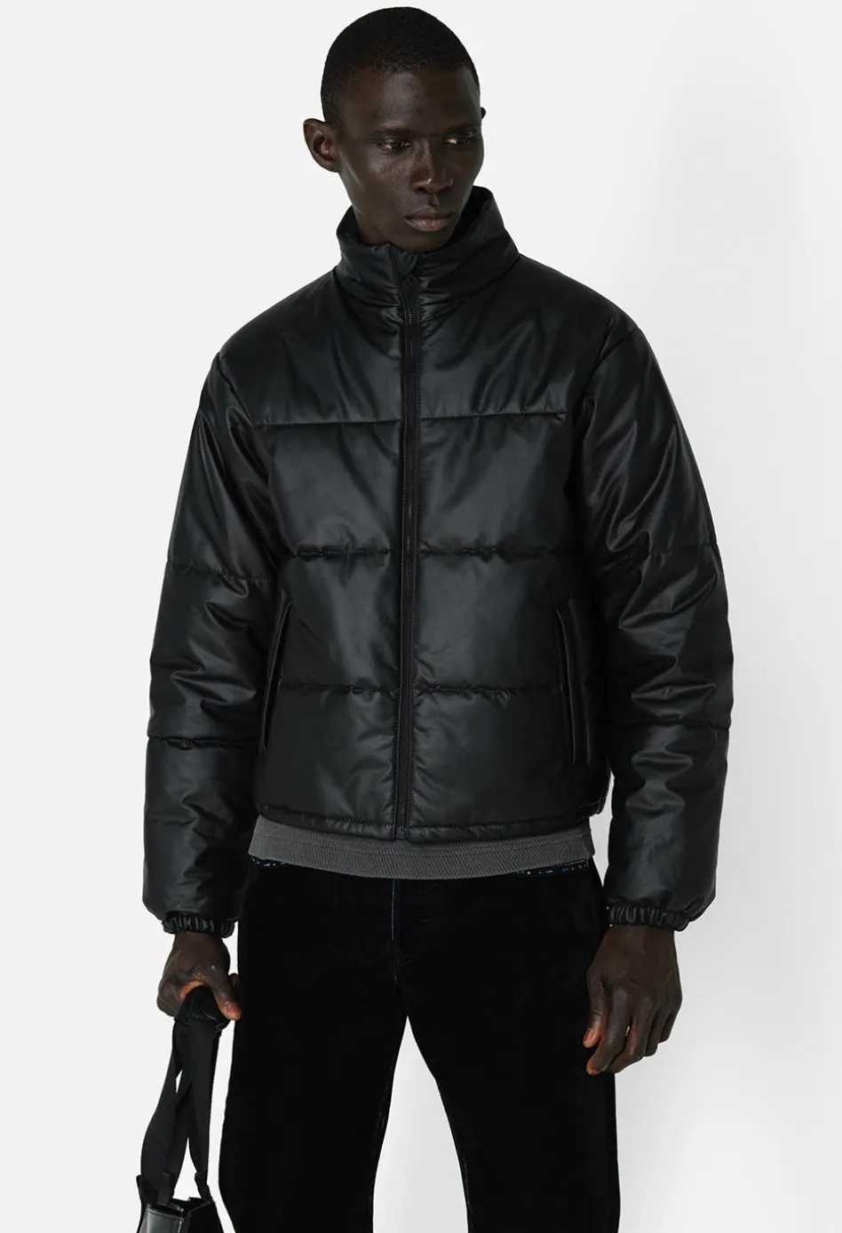 Leather Pico Puffer