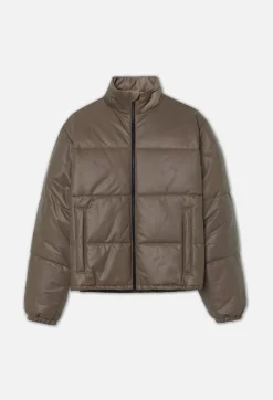 Leather Pico Puffer