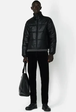 Leather Pico Puffer