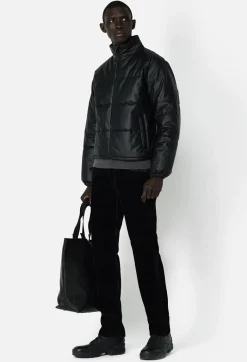 Leather Pico Puffer
