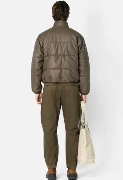 Leather Pico Puffer