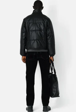 Leather Pico Puffer