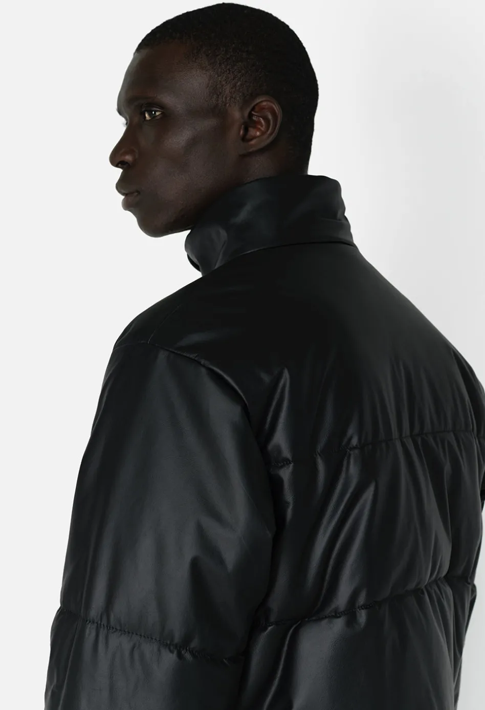 Leather Pico Puffer