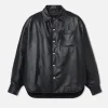 Leather Scout Overshirt