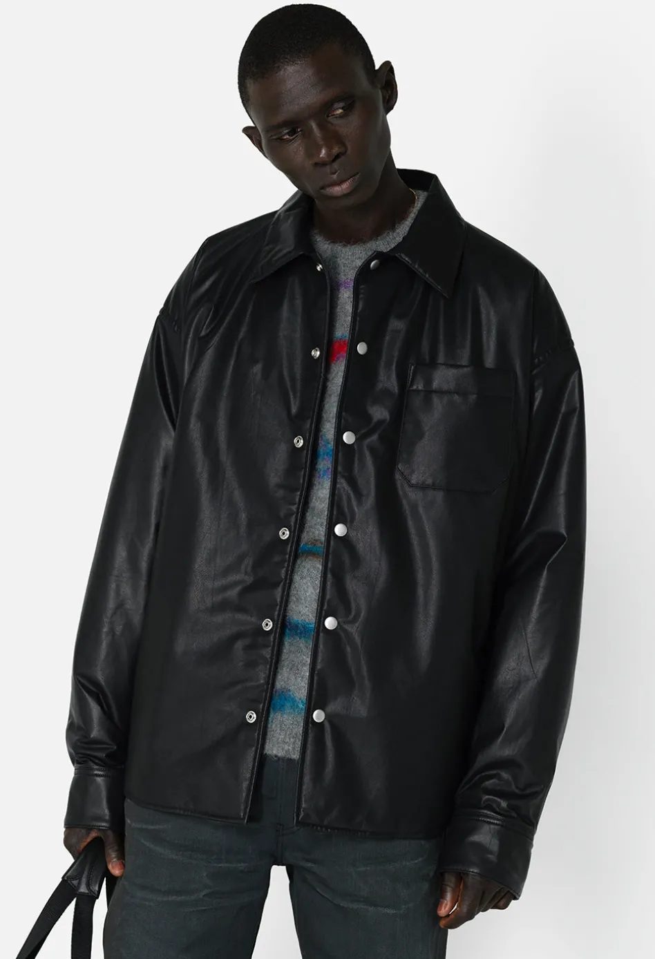 Leather Scout Overshirt
