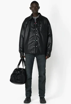 Leather Scout Overshirt