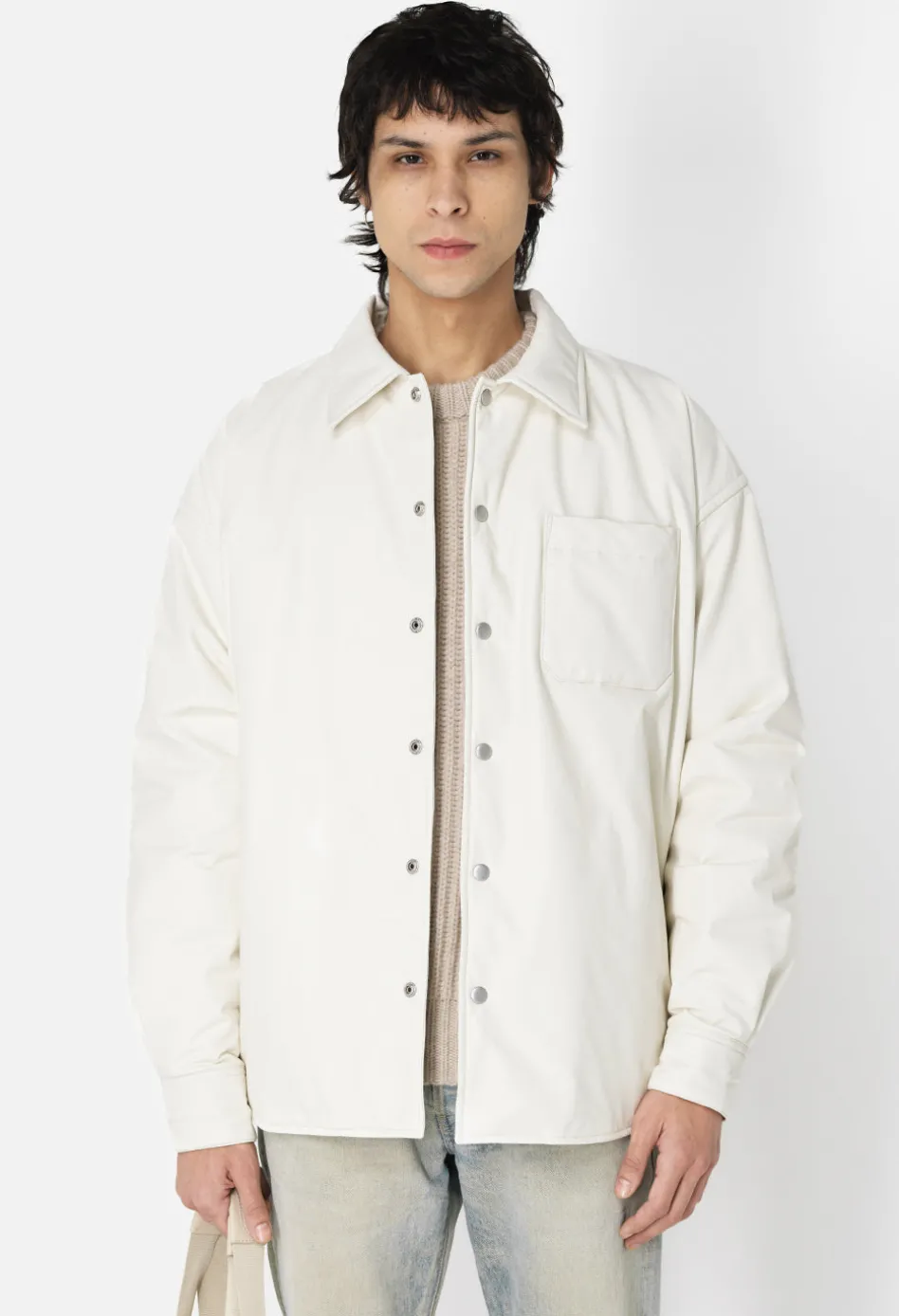 Leather Scout Overshirt