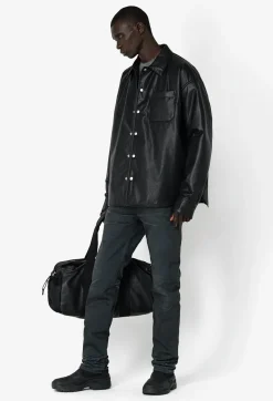 Leather Scout Overshirt