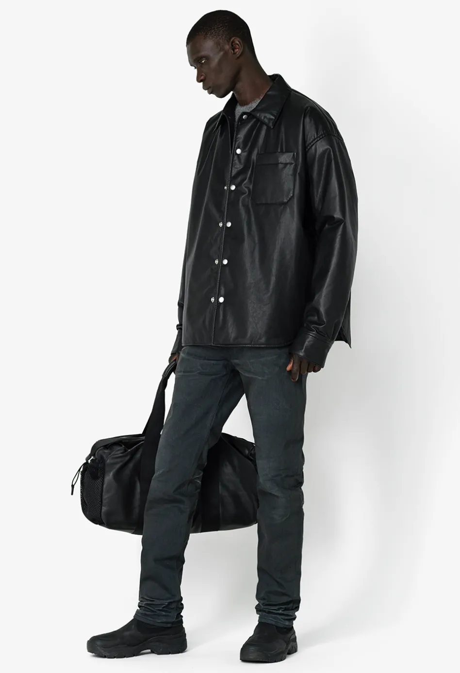 Leather Scout Overshirt