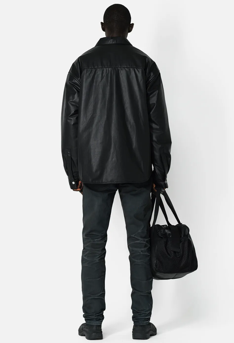 Leather Scout Overshirt