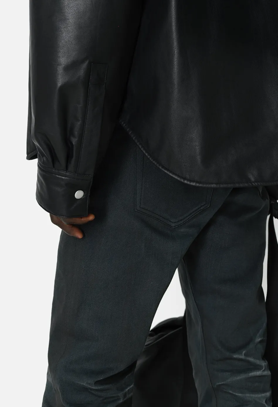 Leather Scout Overshirt