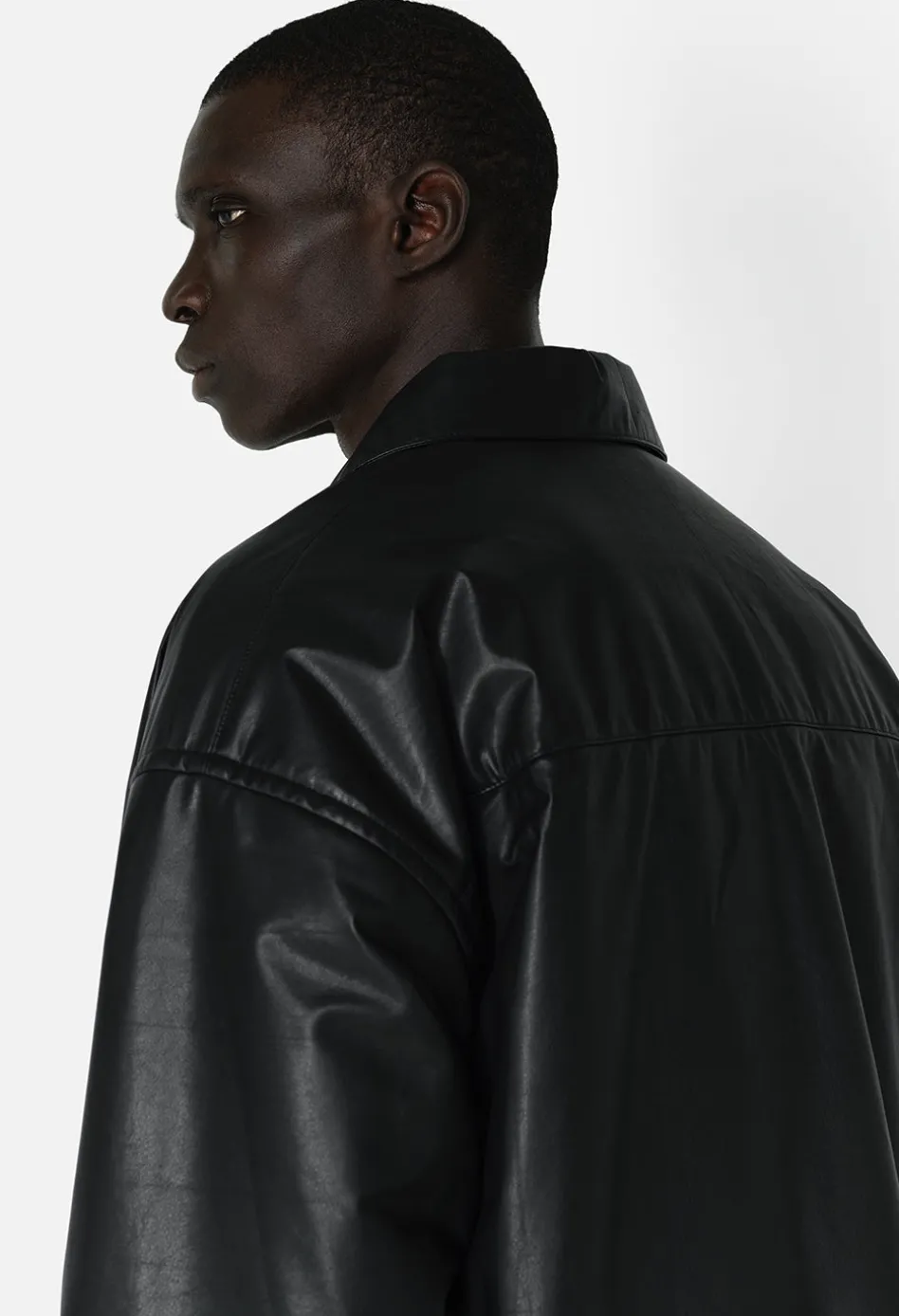 Leather Scout Overshirt
