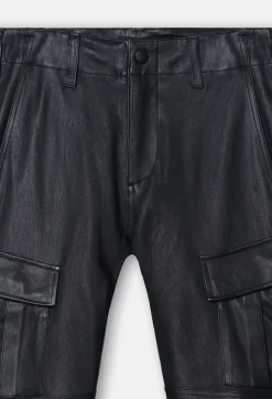 Leather Slim Tactical Cargo