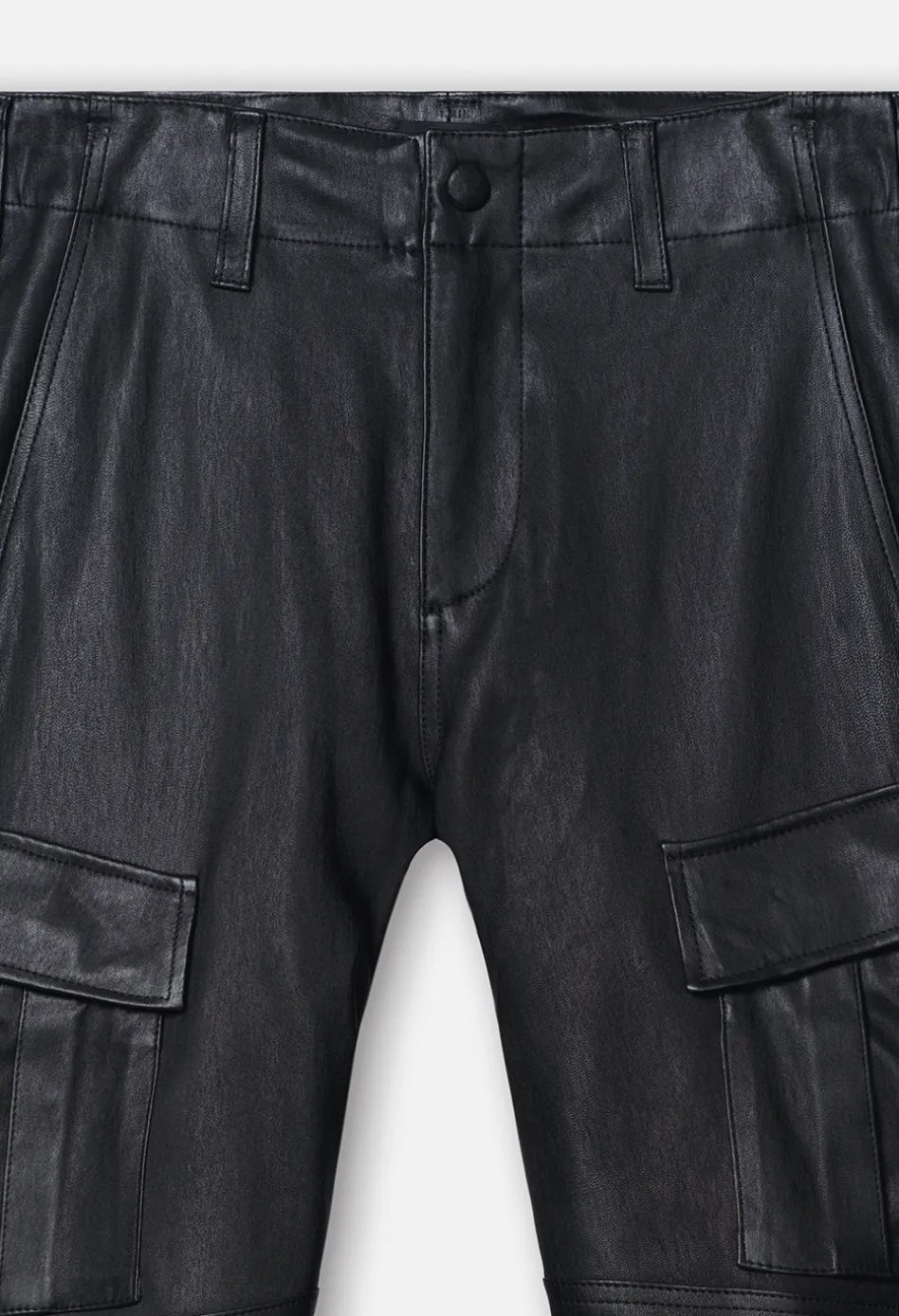 Leather Slim Tactical Cargo
