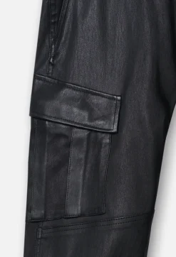 Leather Slim Tactical Cargo