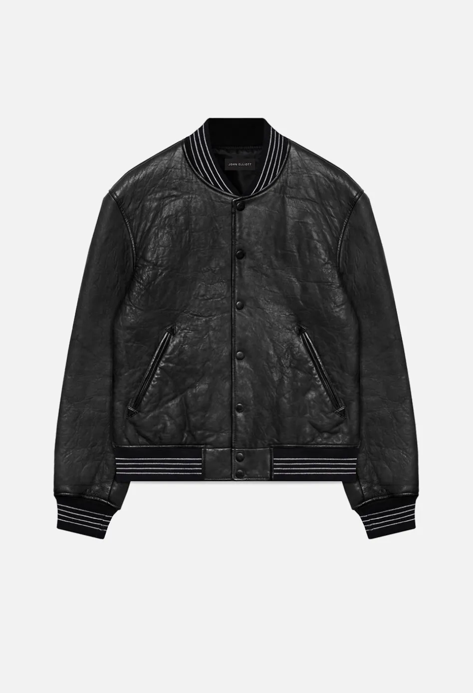 Leather Stadium Jacket