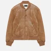Leather Stadium Jacket