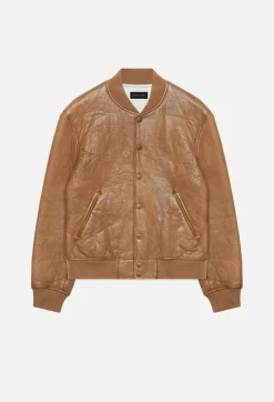 Leather Stadium Jacket