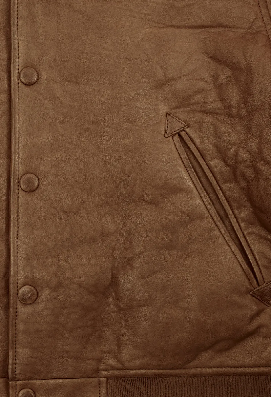 Leather Stadium Jacket