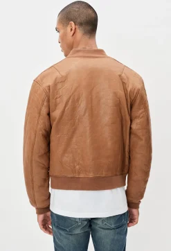 Leather Stadium Jacket