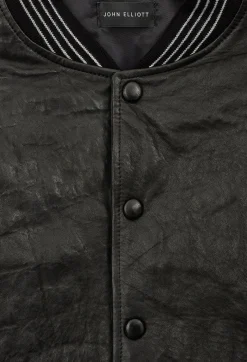 Leather Stadium Jacket