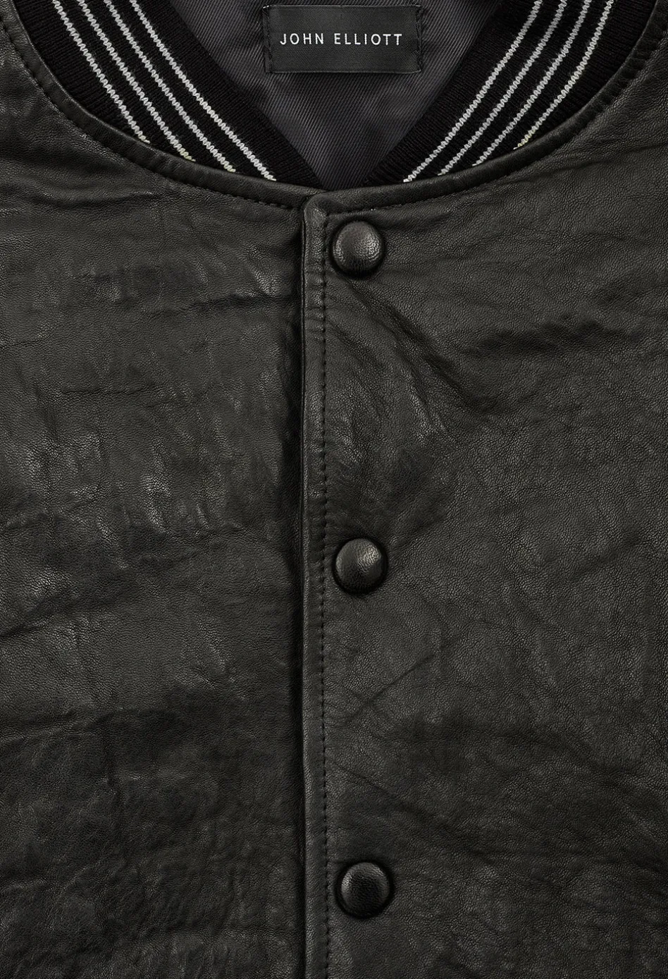 Leather Stadium Jacket