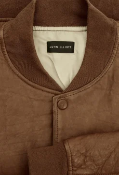 Leather Stadium Jacket