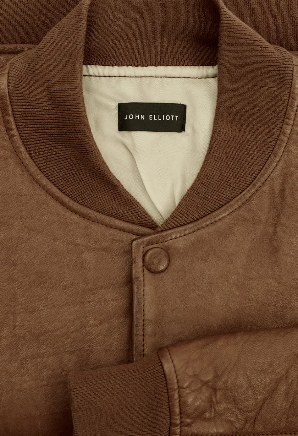 Leather Stadium Jacket