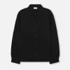 Linen Cloak Button Up