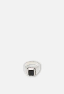 M.A.R.S Enamel Signet Ring