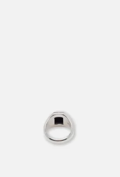 M.A.R.S Enamel Signet Ring
