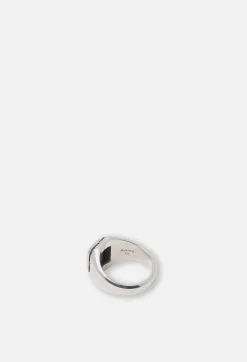 M.A.R.S Enamel Signet Ring