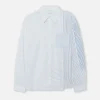 Paneled Button Up