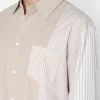 Paneled Button Up
