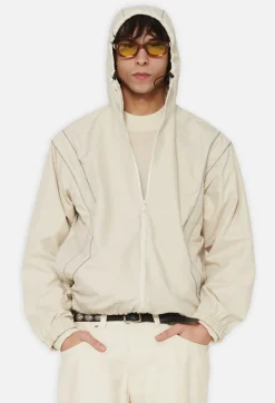 Paneled Nylon Anorak