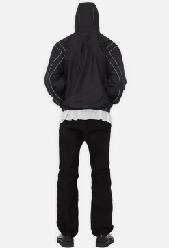 Paneled Nylon Anorak
