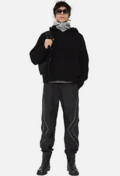 Paneled Nylon Pant