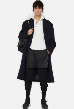 Paneled Nylon Shorts