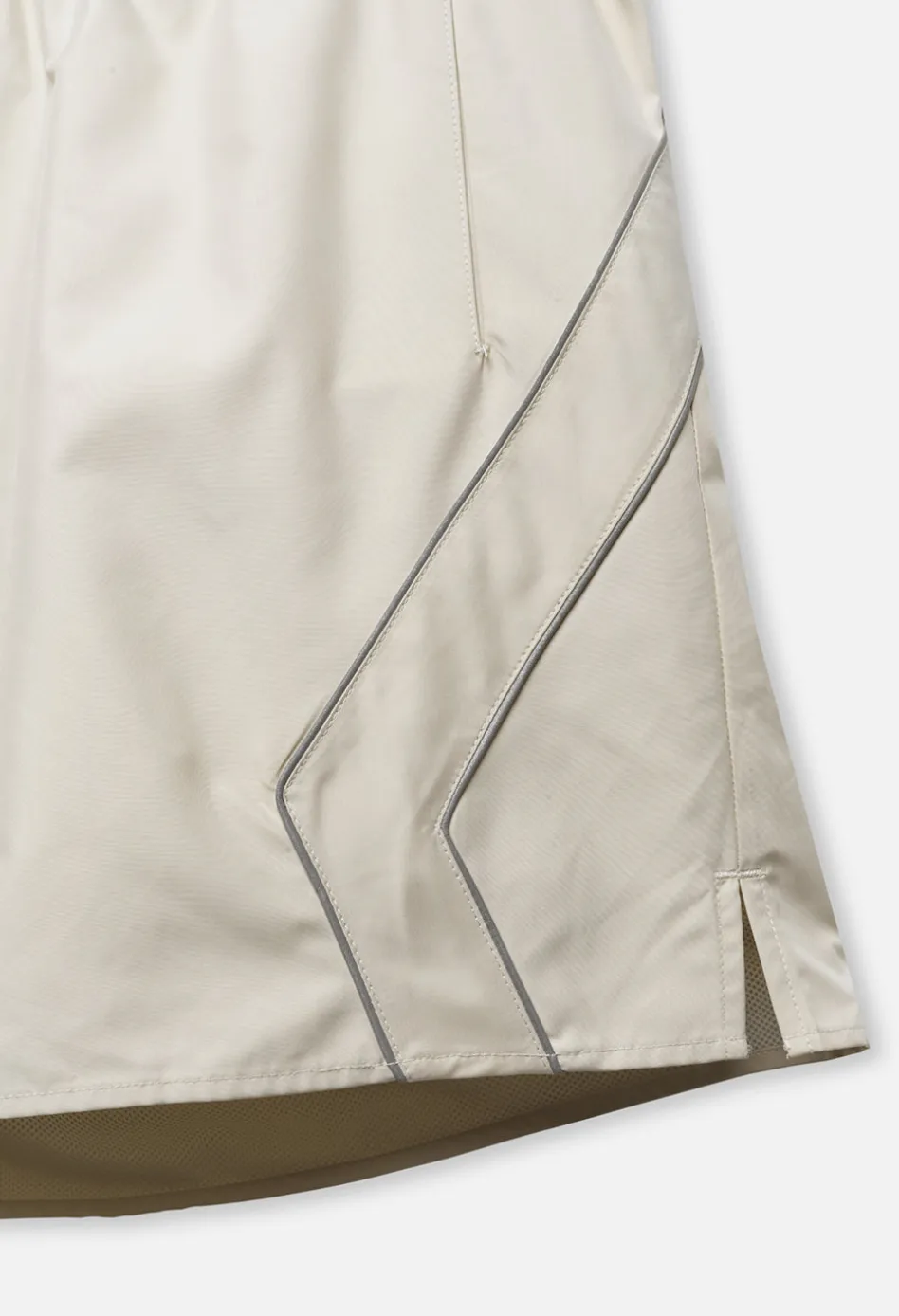 Paneled Nylon Shorts