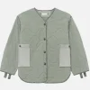 Paneled Quilted Jacket