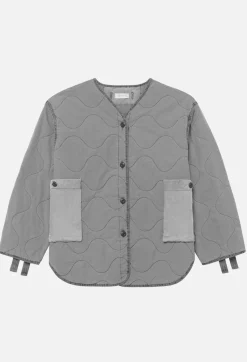 Paneled Quilted Jacket